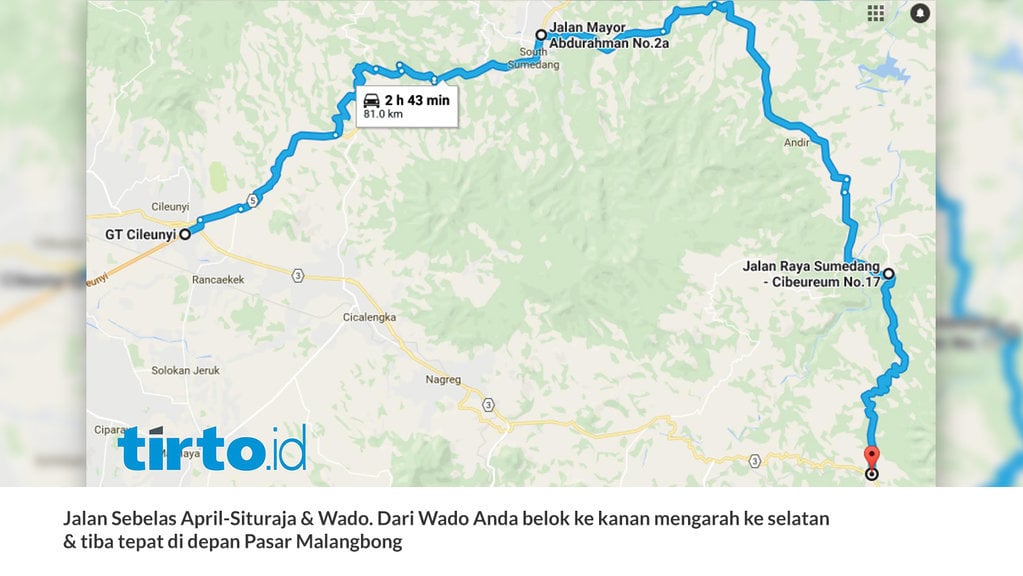 rute mudik jalur alternatif