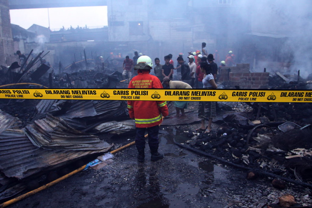 Tiga Kebakaran Terjadi di Jakarta Pusat Saat Idul Fitri 