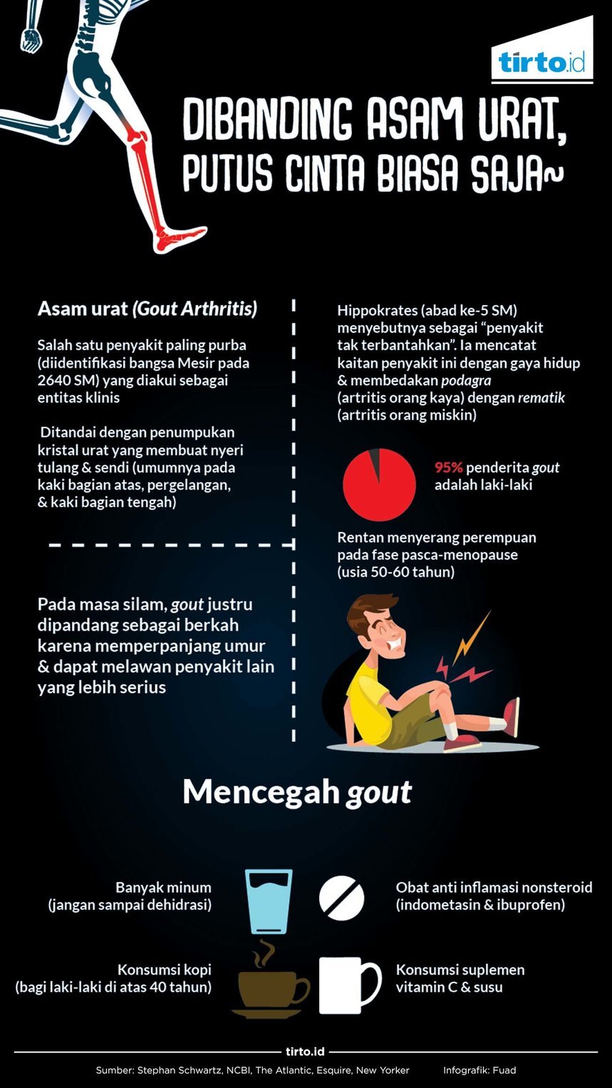 Infografik Asam Urat