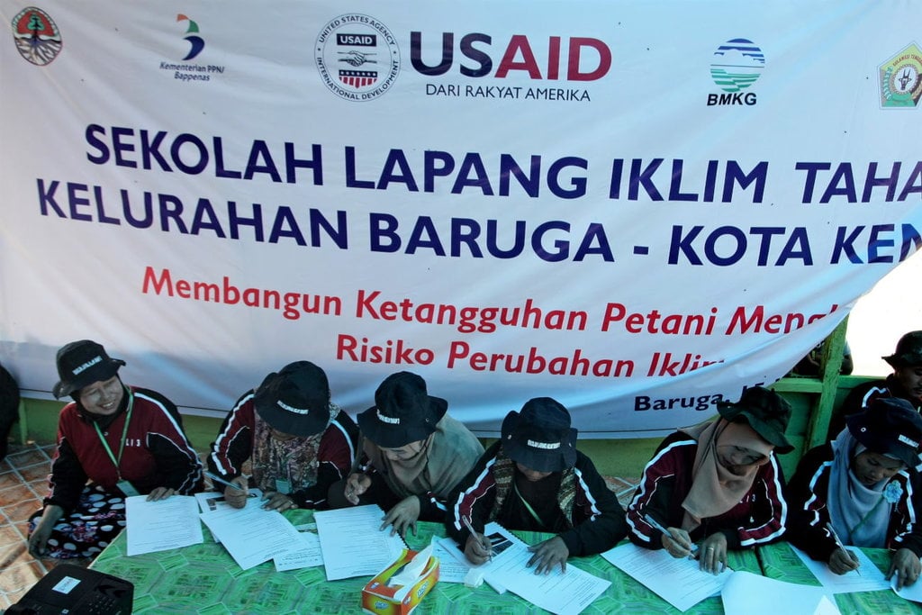 SEKOLAH LAPANG IKLIM UNTUK PETANI