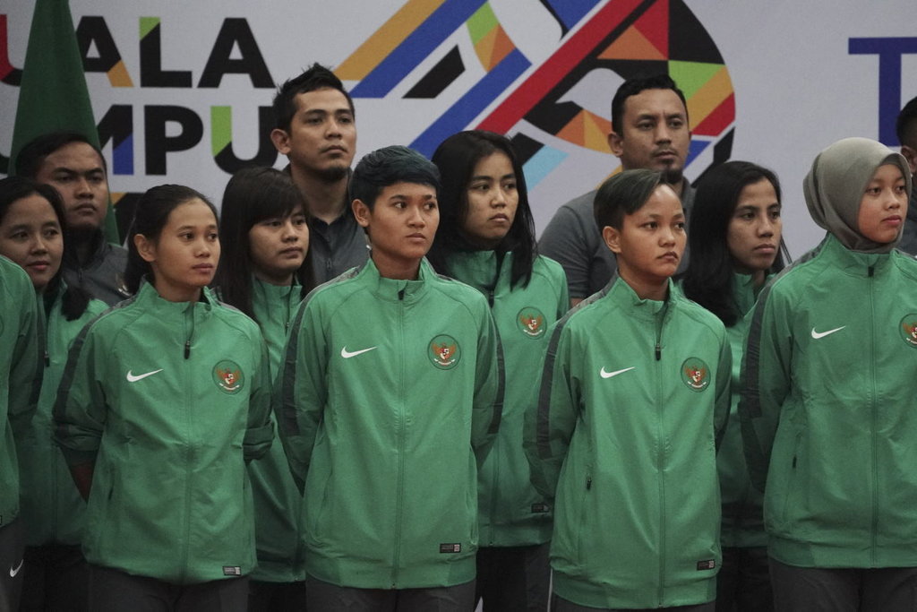 PELEPASAN TIMNAS FUTSAL PUTRI