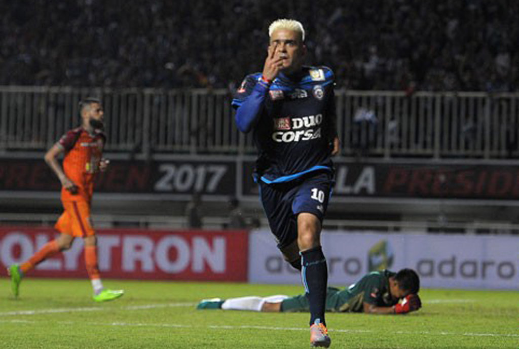 Hasil Laga Barito Putera vs Arema FC Skor Akhir 1-2