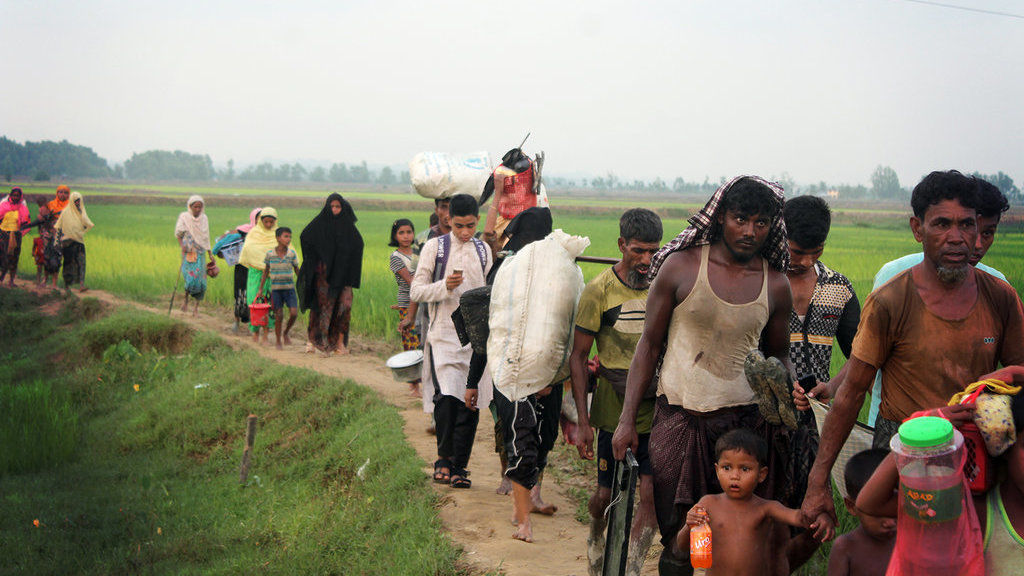 Gelombang Pengungsi Rohingnya di Perbatasan Bangladesh