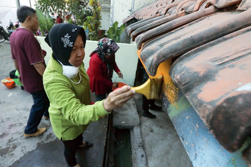KERJA BAKTI DI RUMAH SUSUN
