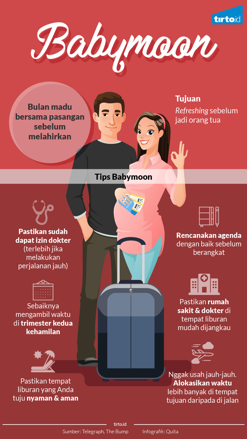 infografik babymoon