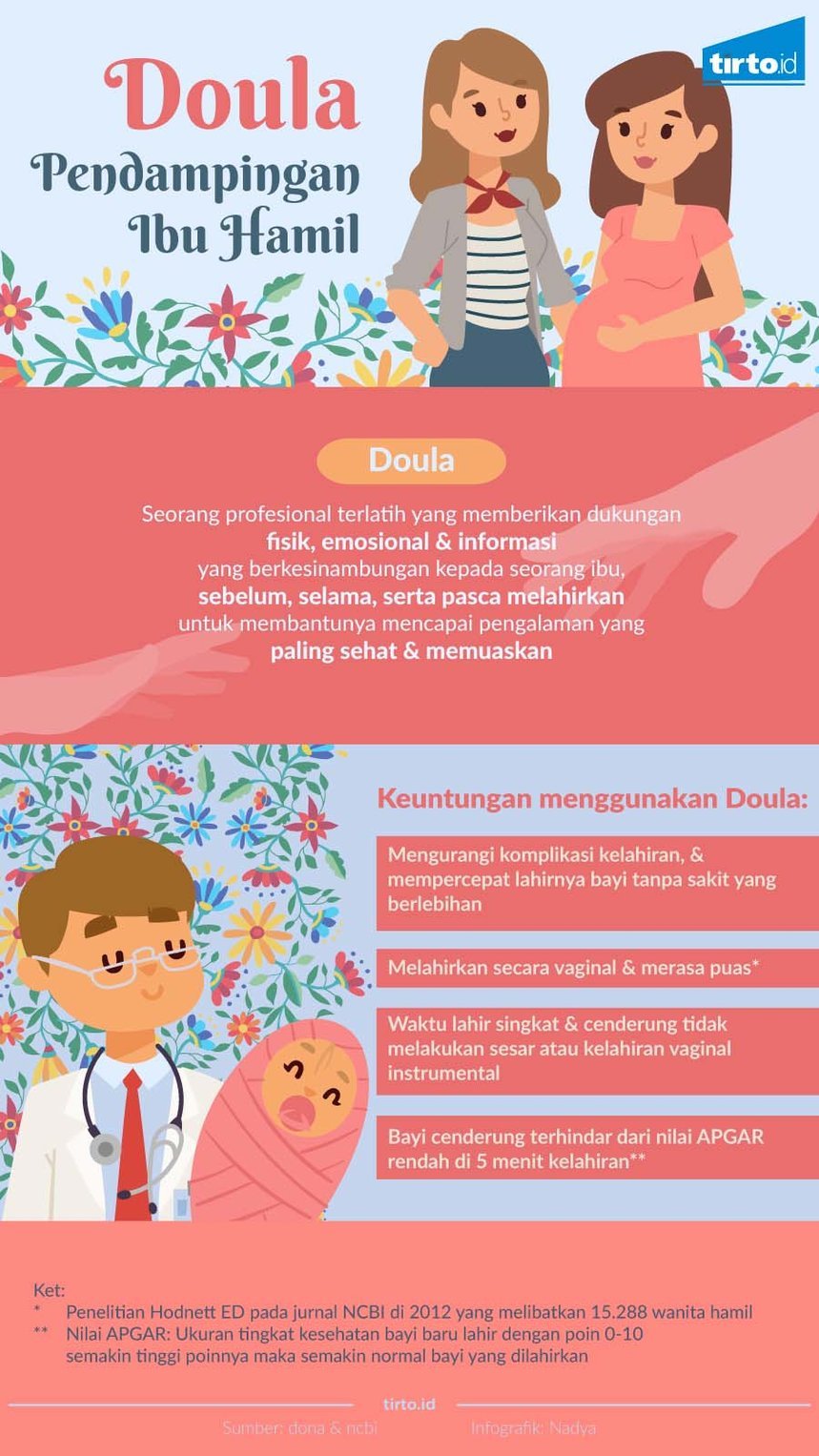 Infografik Doula