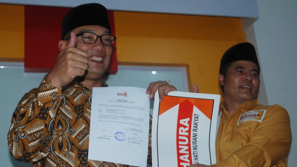 Ridwan Kamil-Uu Ruzhanul Ulum Diusung Maju di Pilgub Jabar 