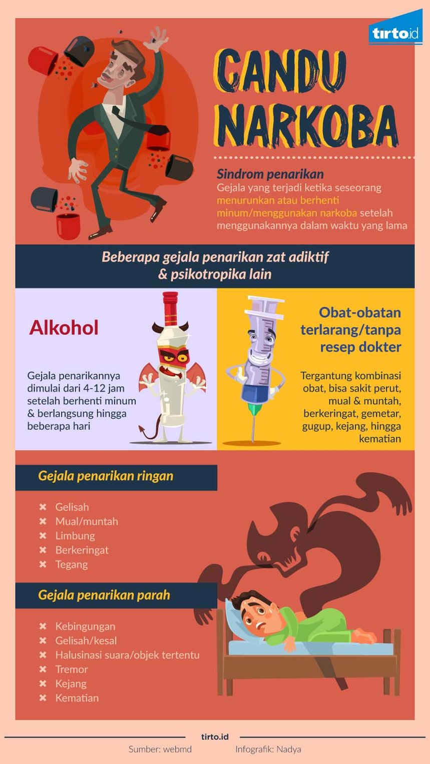 Infografik Candu Narkoba
