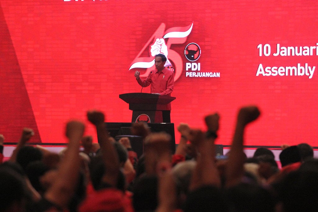 Presiden Jokowi Pertanyakan Kesetiaan Ideologi Kader PDIP 