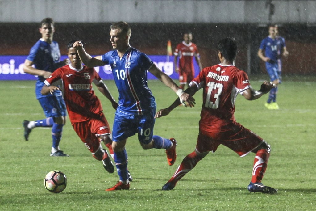 Hasil Indonesia vs Islandia: Ilham Udin Cetak Gol - Tirto.ID