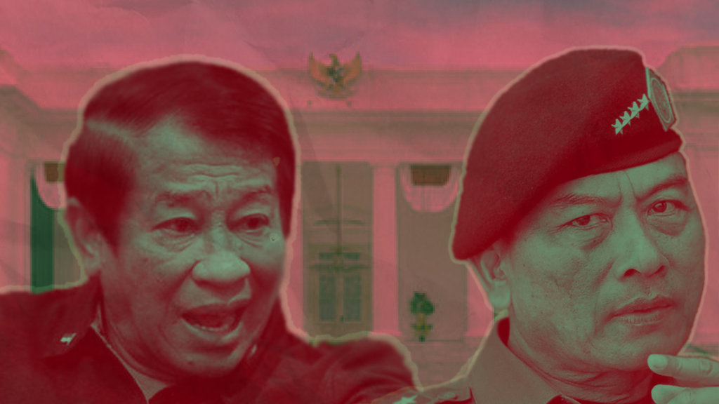 Para Jenderal Penasihat Sby Dan Jokowi