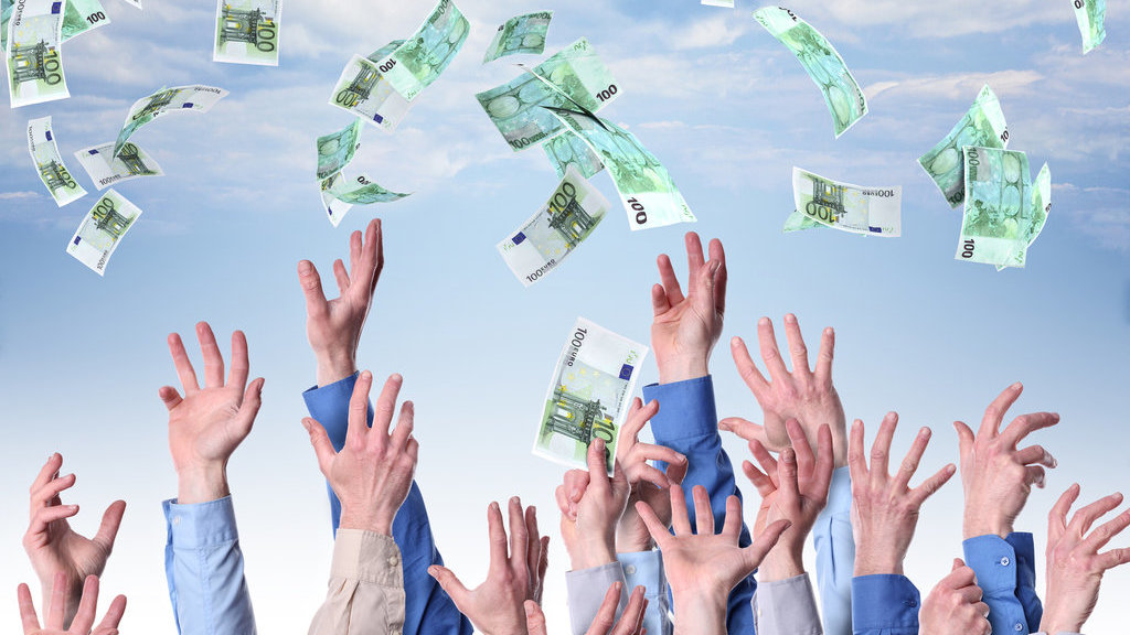 Ilustrasi Hujan duit