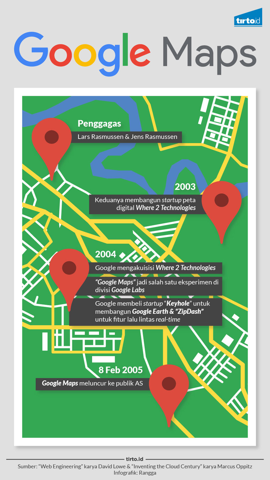 infografik google maps