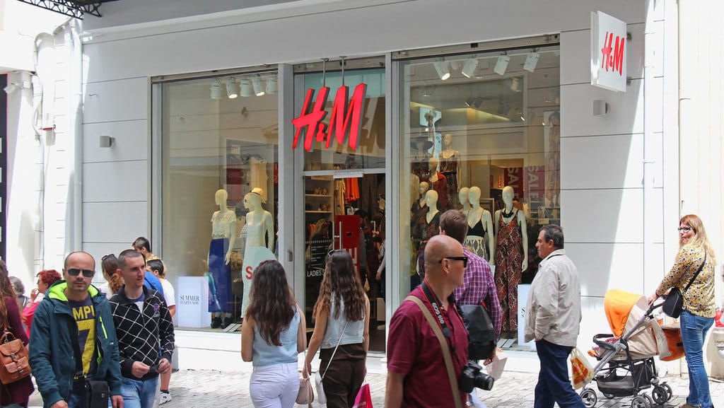 Ilustrasi Gerai H&M