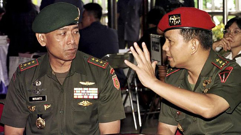 Wiranto dan Prabowo Subianto