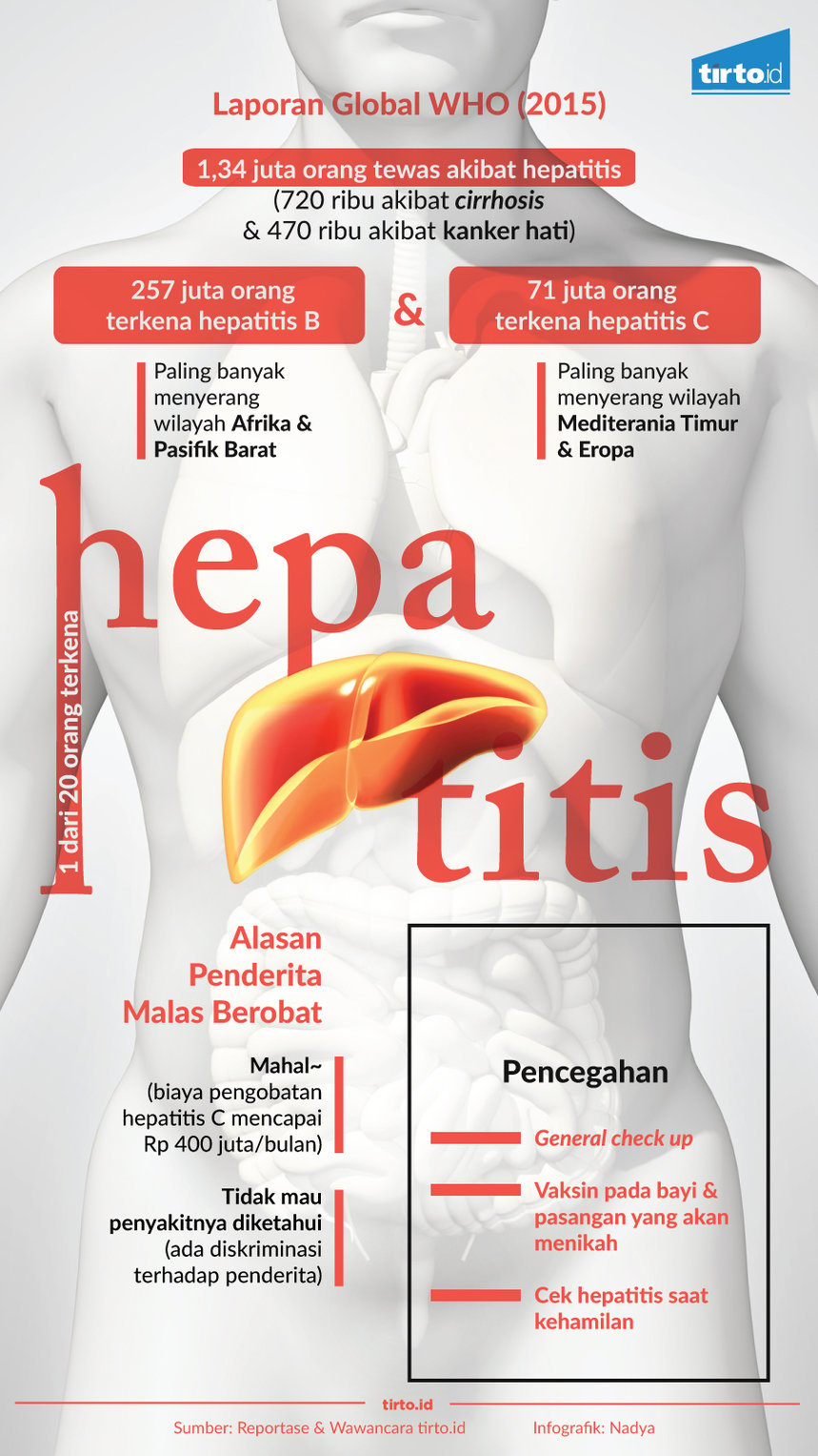 Infografik Hepatitis