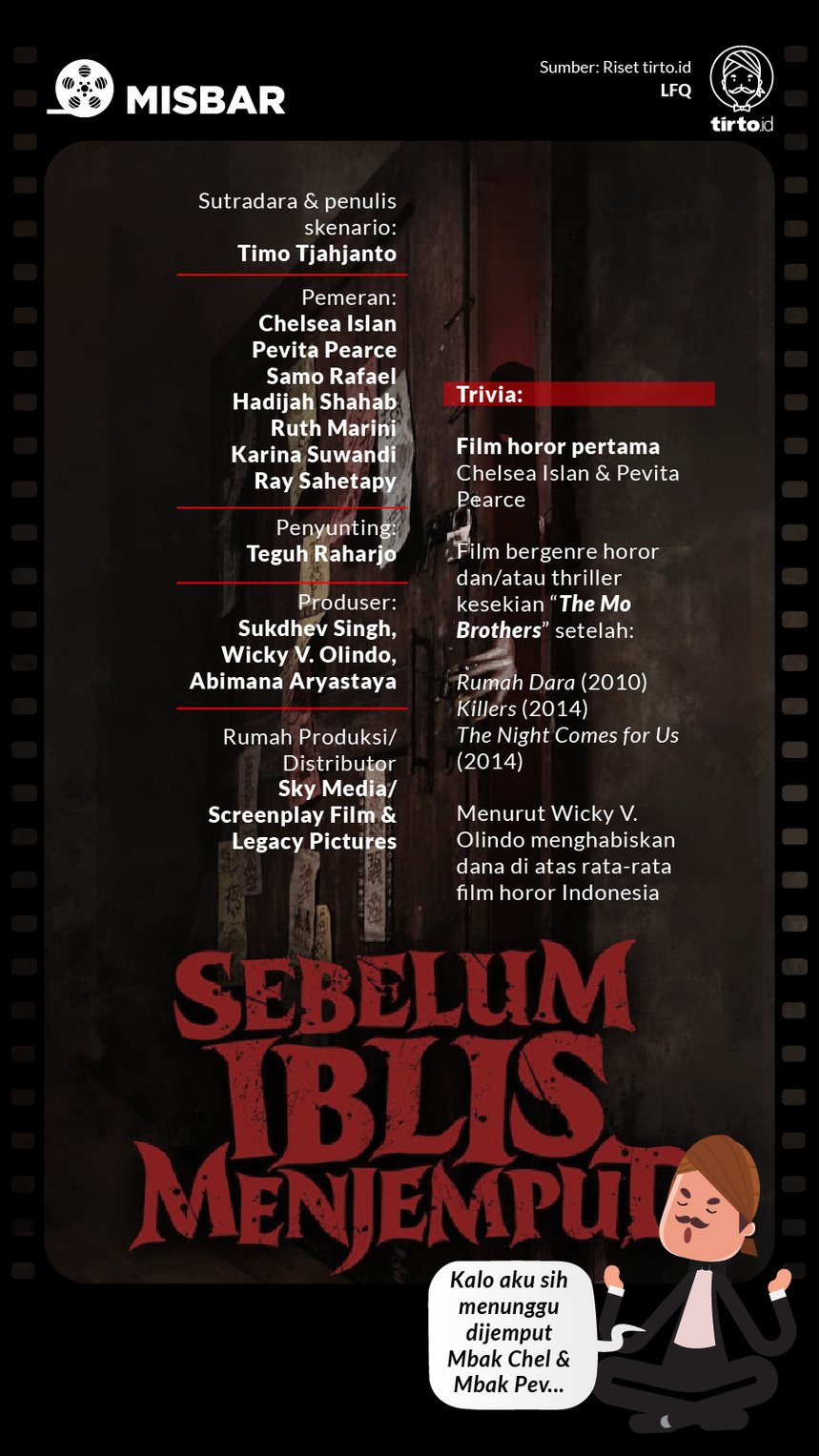 Infografik Misbar Sebelum Iblis menjemput