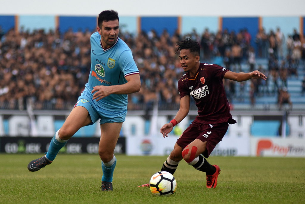 Persela Vs Sriwijaya FC, Alfredo Vera Puji Laskar Joko Tingkir Persela Vs Sriwijaya FC, Alfredo Vera Puji Laskar Joko Tingkir