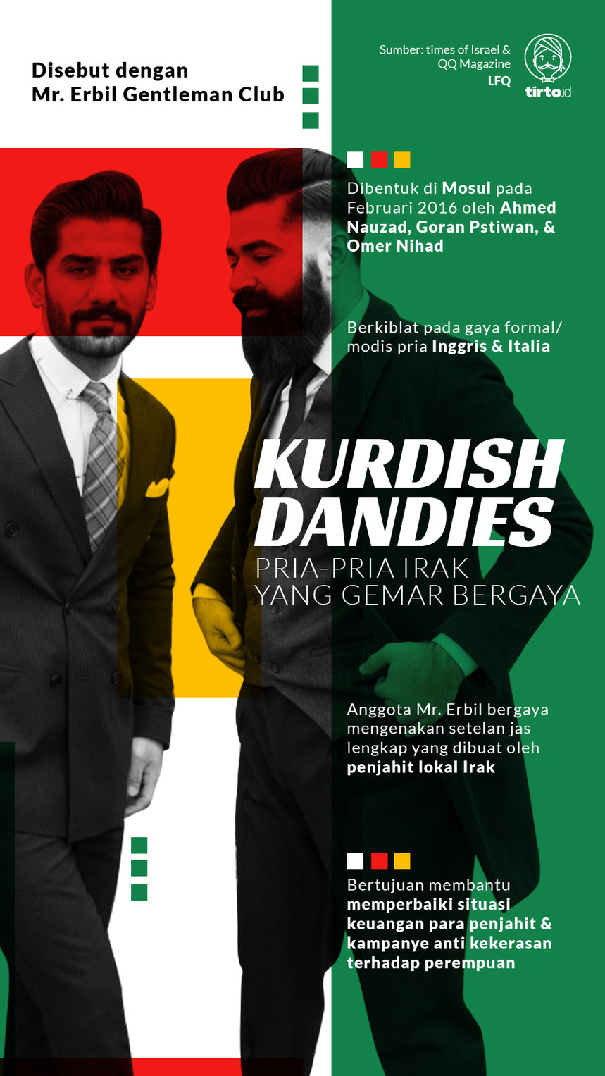 Infografik Kurdish Dandies