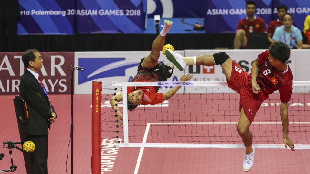 Malaysia Protes Penonton Berisik Saat Laga Sepak Takraw Asian Games