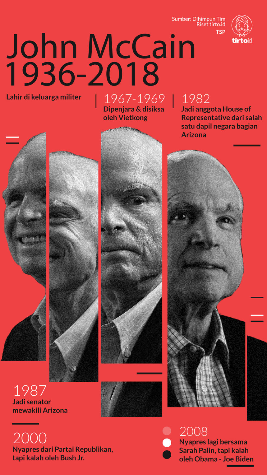 Infografik John McCain
