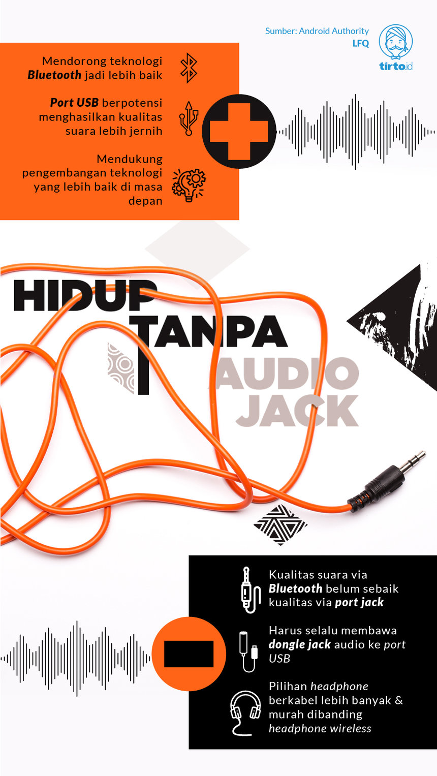 Infografik Audio Jack