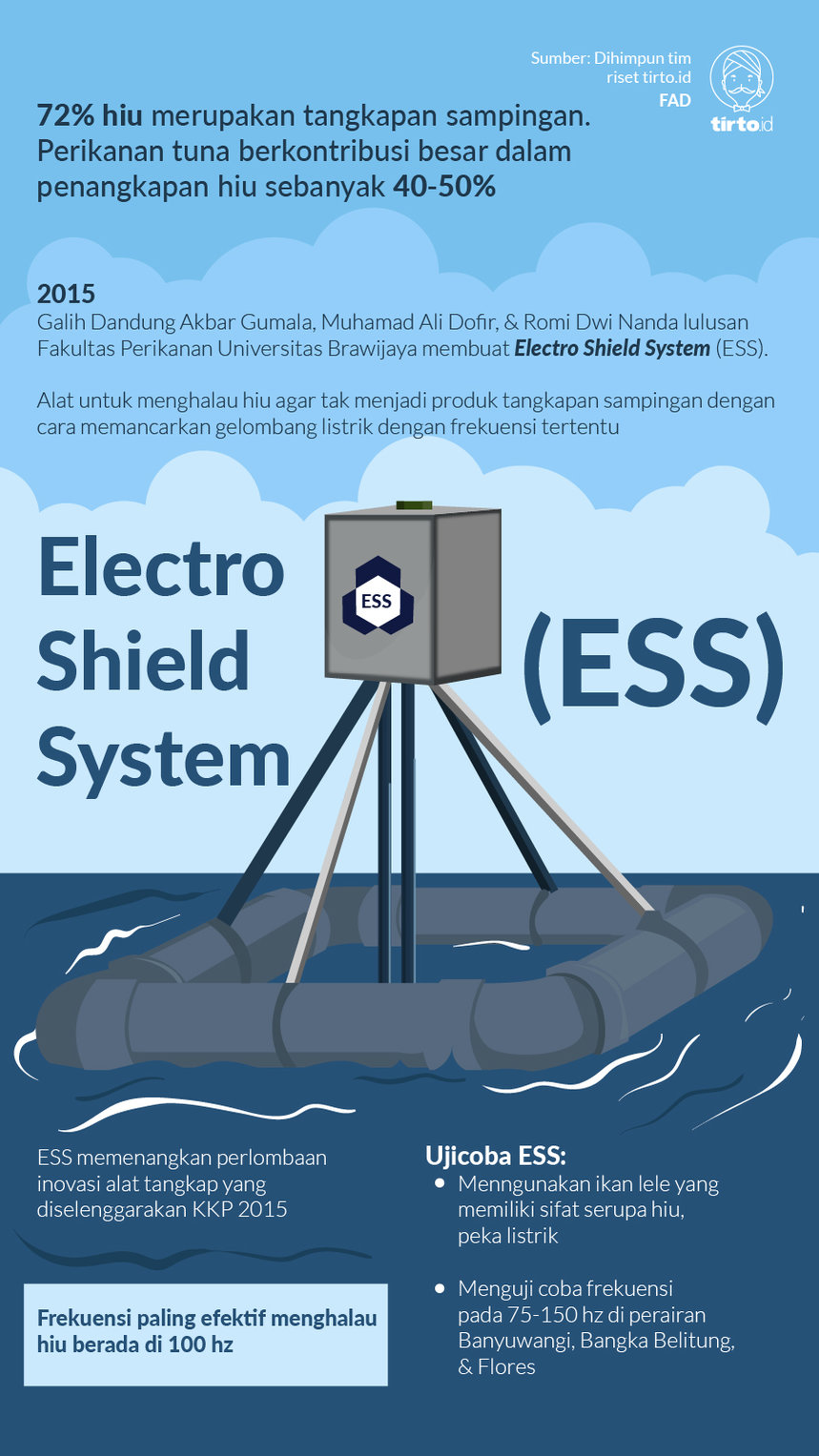 Infografik Electro shield system ESS