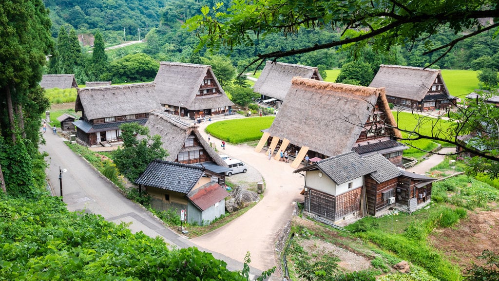 Ilustrasi Rumah Pedesaan