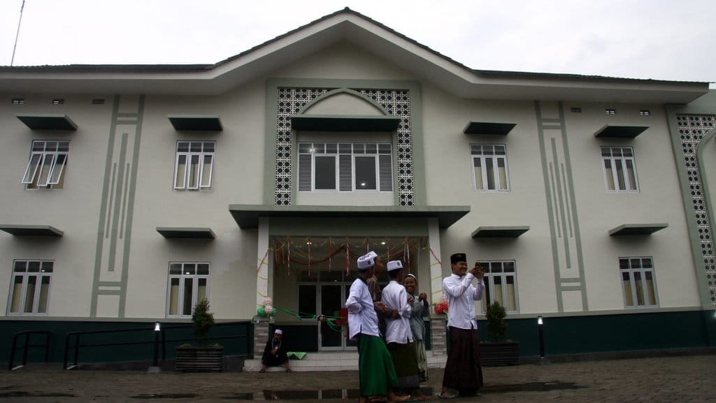 Ilustrasi Pondok Pesantren. ANTARA FOTO/Syaiful Arif/ama. RUSUN KHUSUS SANTRI DI JOMBANG