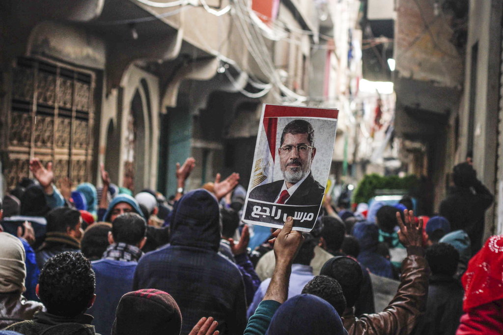 pendukung Mohamed Morsi 