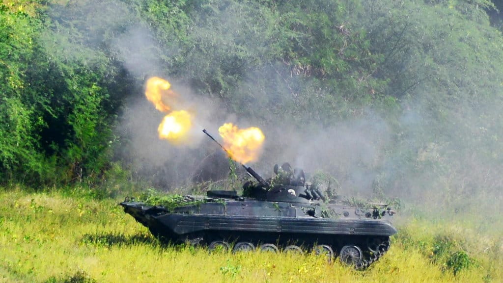 MARINIR GELAR LATIHAN PERANG