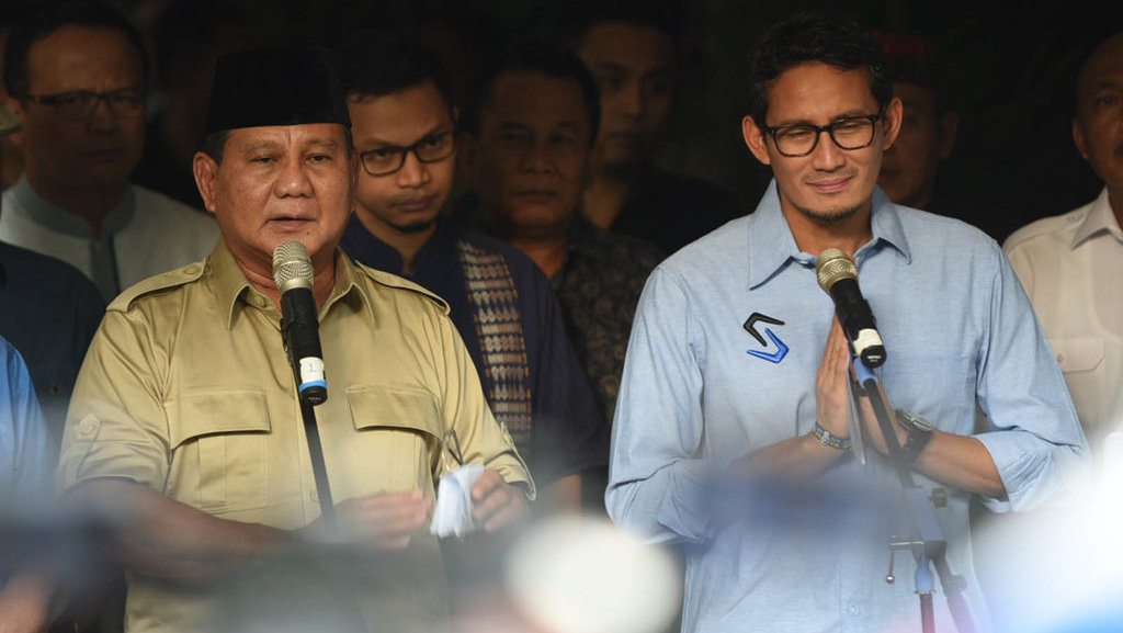 konpers Prabowo untuk aksi 22 mei