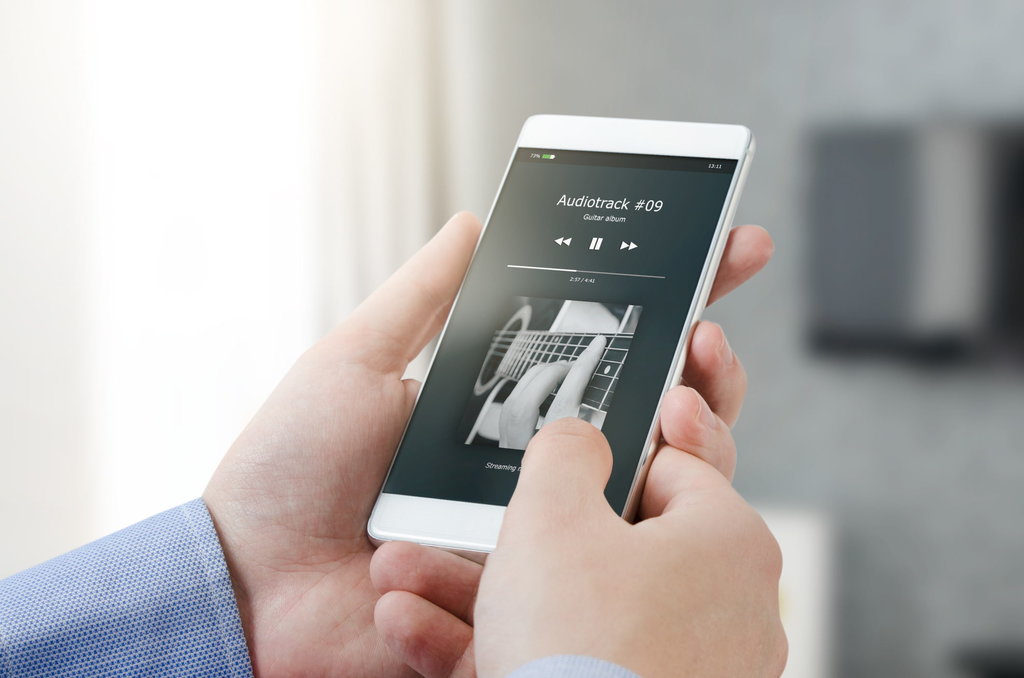 Ilustrasi streaming lagu