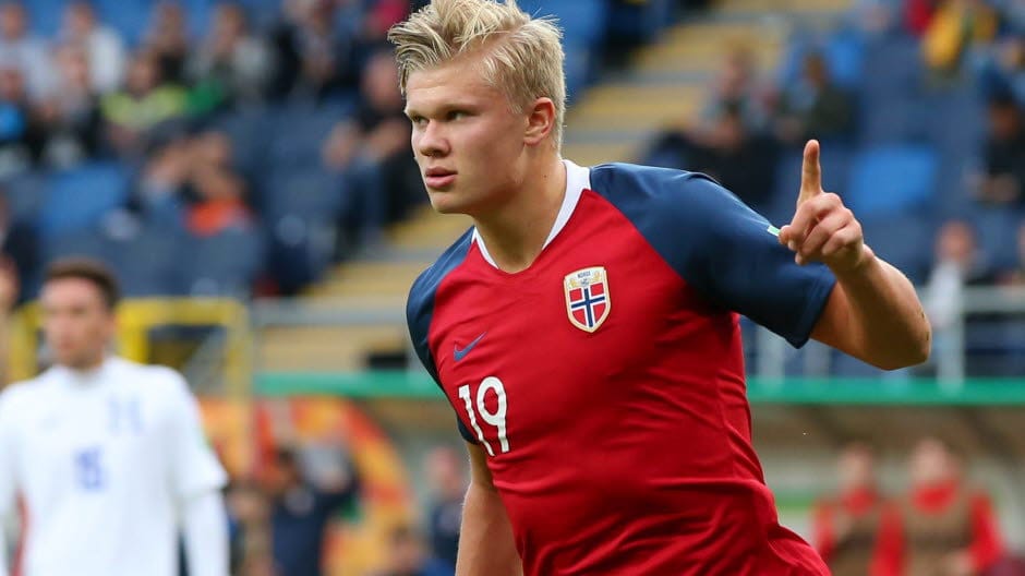 Erling Braut Haaland cetak 9 gol