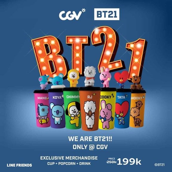 CGV Luncurkan Exclusive Merchandise with BT21