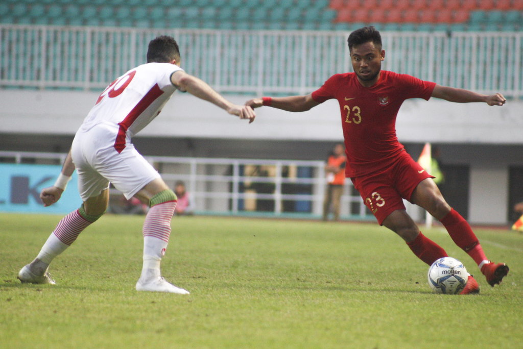 Hasil Timnas U23 Indonesia Vs Thailand Babak 1 Skor 1 0 Gol Egy Tirto Id