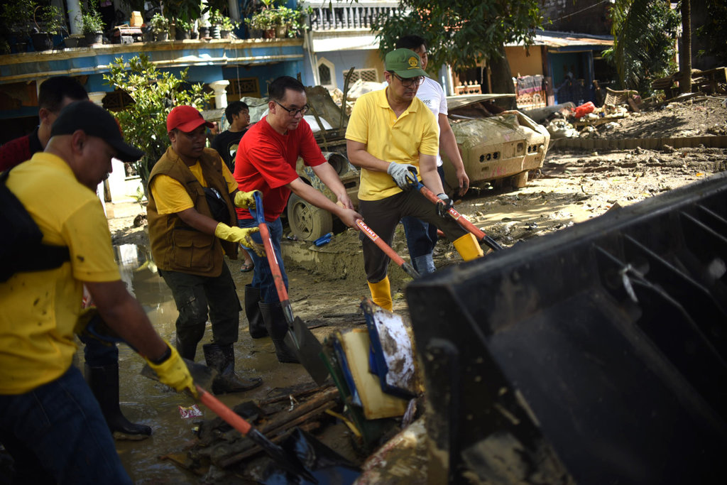 KERJA BAKTI PASCA BANJIR