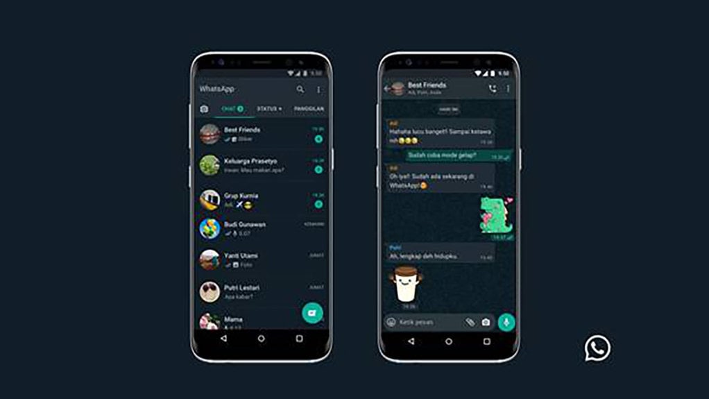 Cara Membuat Whatsapp Dark Mode Tema Gelap Untuk Android