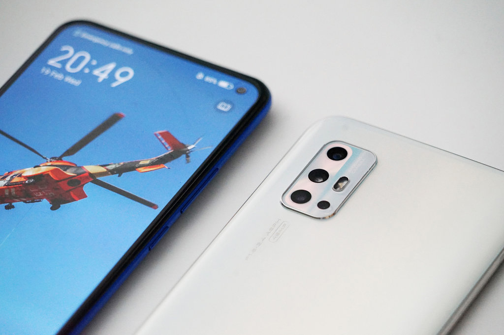 Ilustrasi ponsel Vivo. foto/rilis vivo Vivo V19