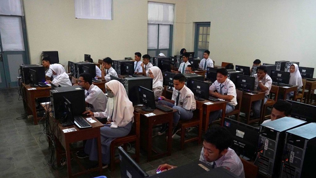 Ilustrasi TKA. ANTARA FOTO/Hendra Nurdiyansyah/foc. UNBK DI YOGYAKARTA