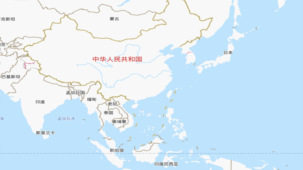 Peta Laut Cina Selatan