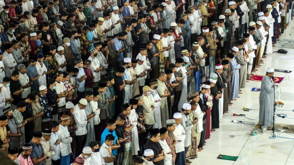 SHALAT TARAWIH TANPA PHYSICAL DISTANCING