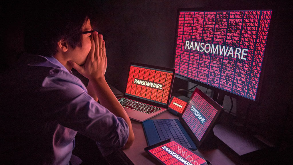 Ilustrasi Ransomware Malware