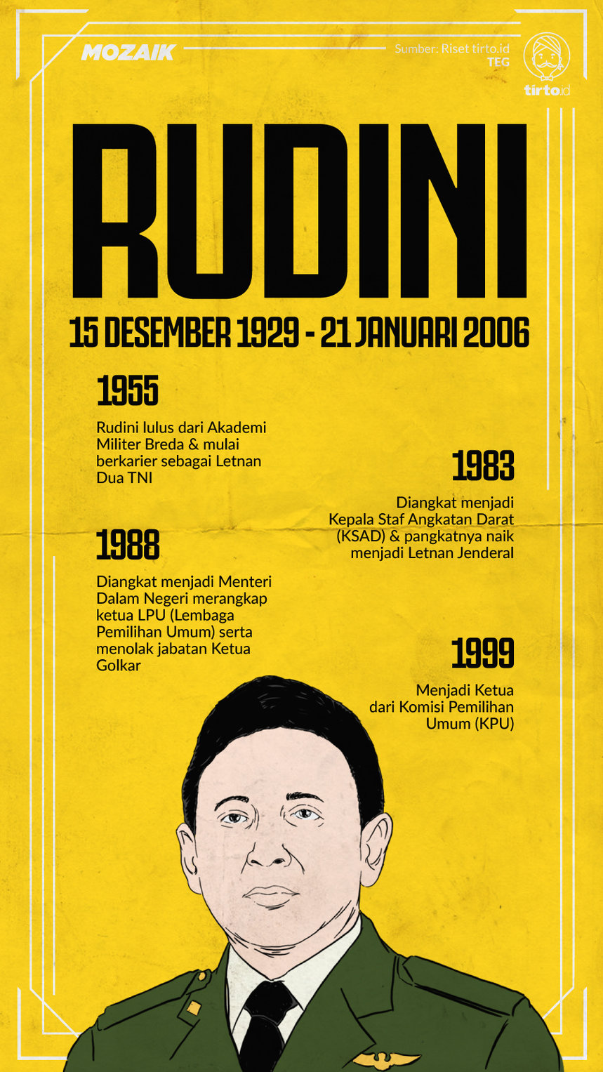 Infografik Mozaik Rudini