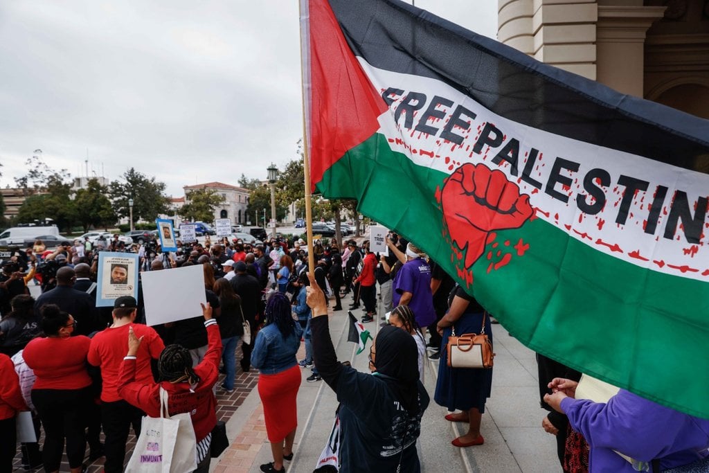 Unjuk rasa Free Palestine