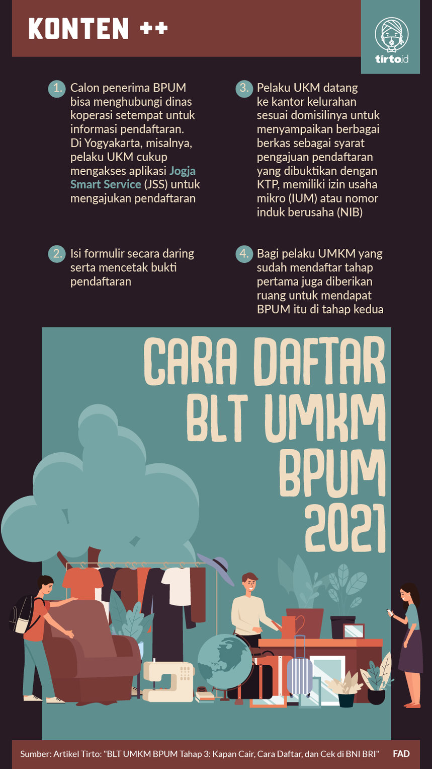 Infografik SC Cara Daftar BPUM UMKM Tahap 2
