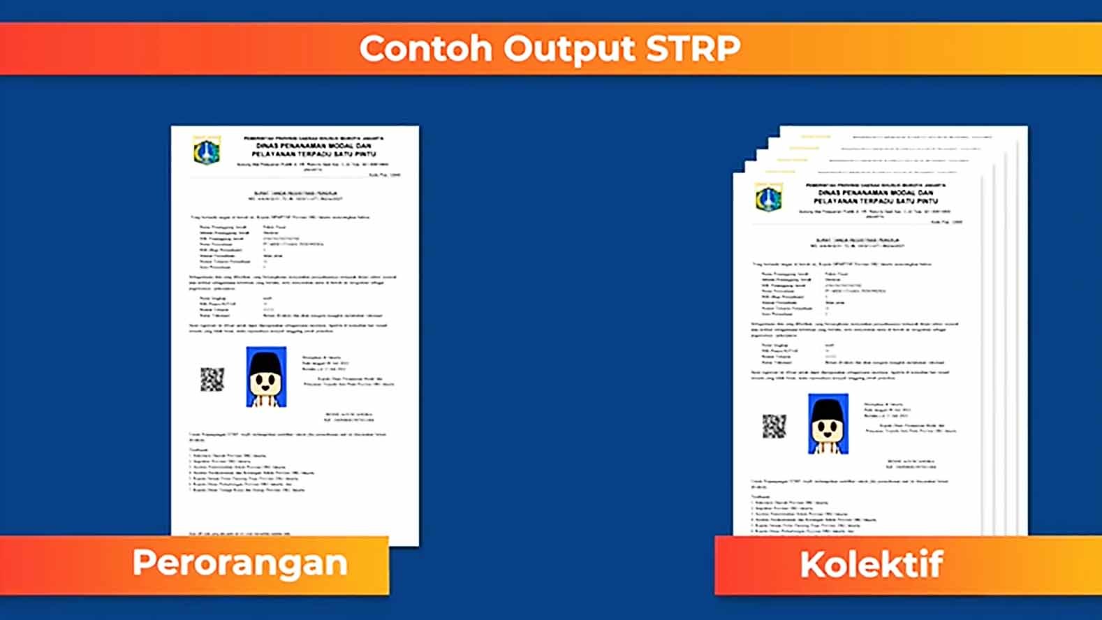 Contoh Output STRP