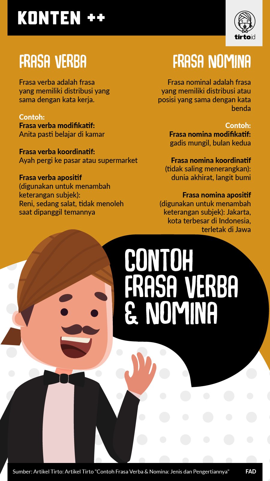 Infografik SC Contoh Frasa Verba dan Nomina