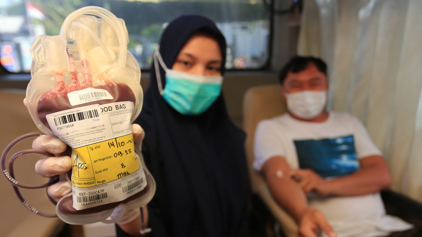 JEMPUT BOLA DONOR DARAH DI ACEH