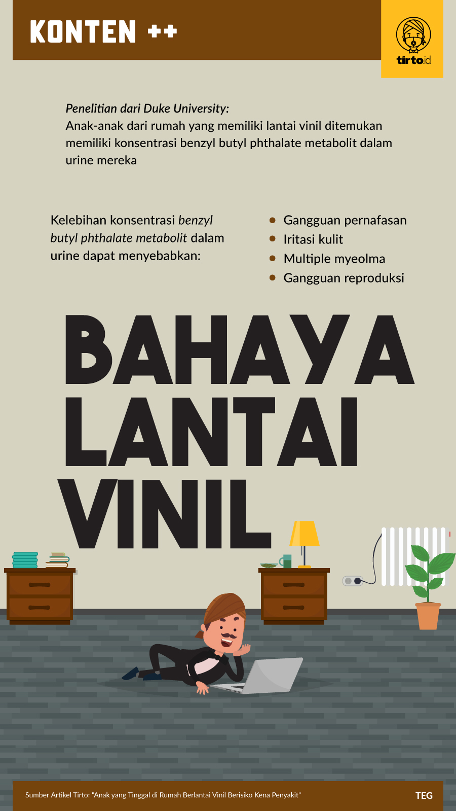 Infografik SC Bahaya Lantai Vinil